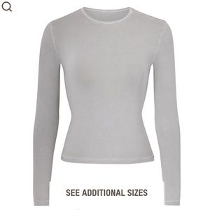SKIMS New Vintage Long Sleeve Tee